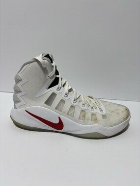 Nike Men’s Hyperdunk 2016 White Sneakers, Size 12 M